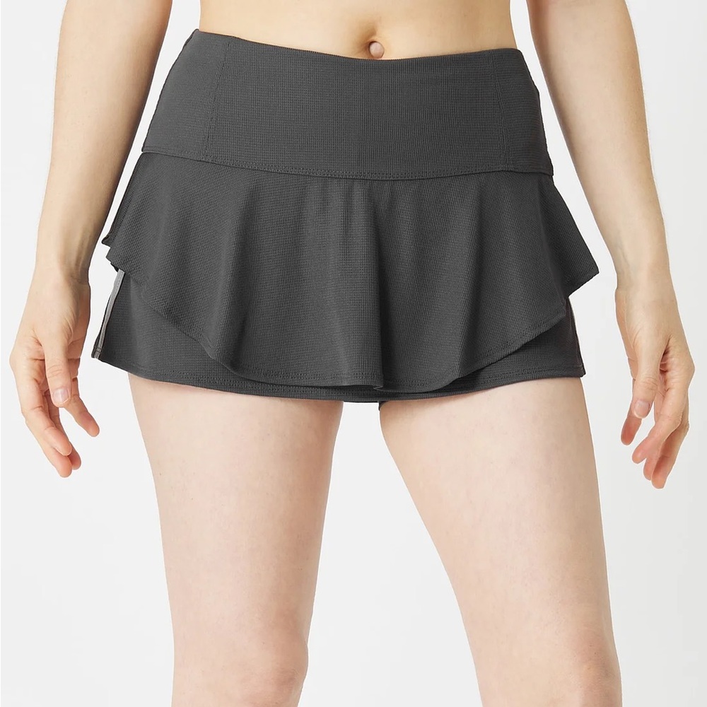 Lucky in Love tennis skirt - charcoal